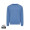 IQONIQ Torla Rundhals-Pullover aus recycelter Baumwolle, moon blue