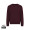 IQONIQ Torla Rundhals-Pullover aus recycelter Baumwolle, merlot