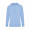 IQONIQ Jasper Hoodie aus recycelter Baumwolle, sky blue