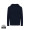 IQONIQ Rila Lightweight Hoodie aus recycelter Baumwolle, navy blau