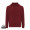 IQONIQ Rila Lightweight Hoodie aus recycelter Baumwolle, burgunderrot
