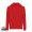 IQONIQ Rila Lightweight Hoodie aus recycelter Baumwolle, rot