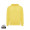 IQONIQ Rila Lightweight Hoodie aus recycelter Baumwolle, gelb