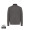 IQONIQ Elgon Quarter-Zip-Sweater aus rec. Baumwolle, anthrazit