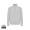 IQONIQ Elgon Quarter-Zip-Sweater aus rec. Baumwolle, light heather grey