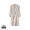VINGA Ornos GRS Hamam-Bademantel S/M, beige, weiß