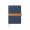 VINGA Bosler Notizbuch aus RCS recyceltem Papier, navy blau