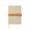 VINGA Bosler Notizbuch aus RCS recyceltem Papier, beige