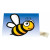 Klappkärtchen Biene, Bienenwiesen-Mischung