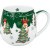Könitz Porzellan Merry Christmas-Weihnachtselch Tasse KC143 zusätzlich veredelbar