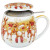 Könitz Porzellan Merry Christmas-Weihn.party Tea for you Set Tasse KC143 mit Sieb und Deckel zusätzlich veredelbar