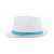 Hutband mit Sublimationsdruck Subrero, weiß