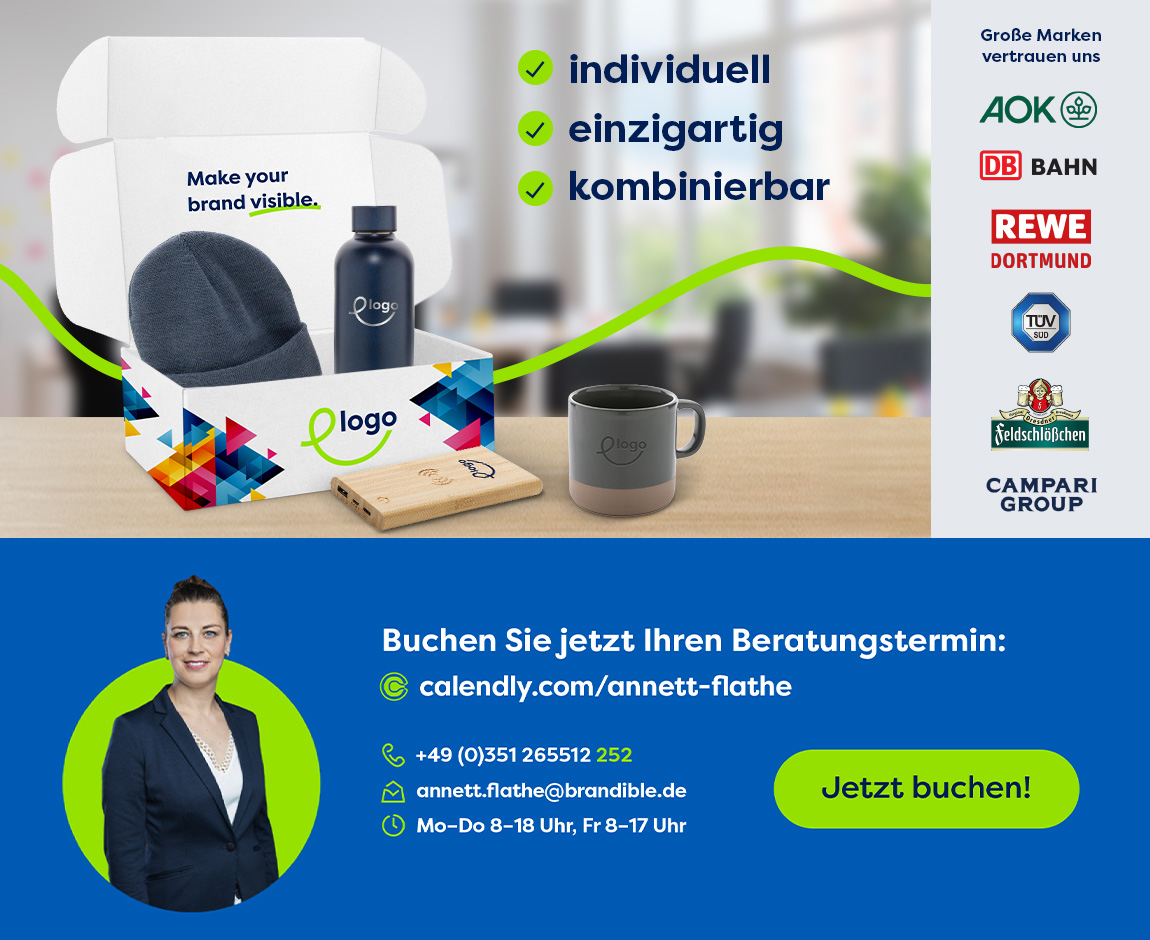 Geschenksets mit Logo bestellen