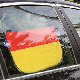 Autofahne „Deutschland” für Fans