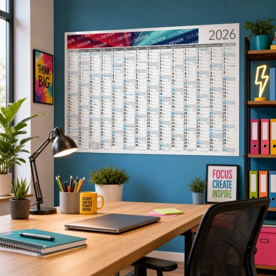 Jahreskalender als Werbegeschenk