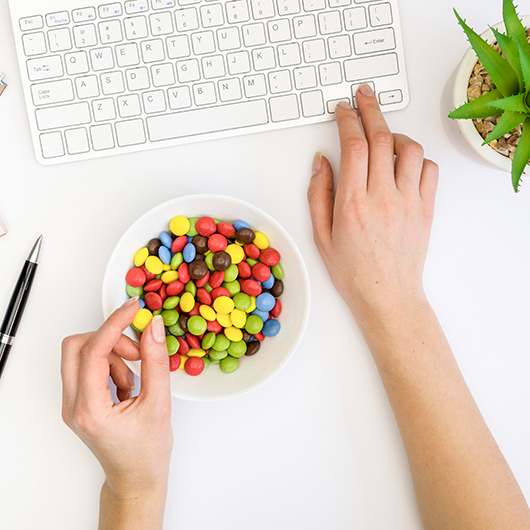 Skittles als Werbegeschenk