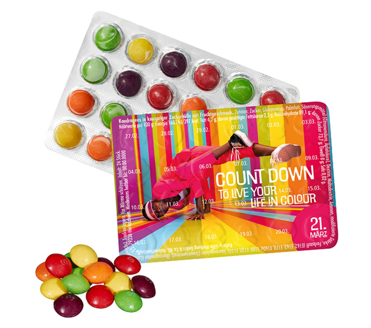 Skittles Werbeartikel