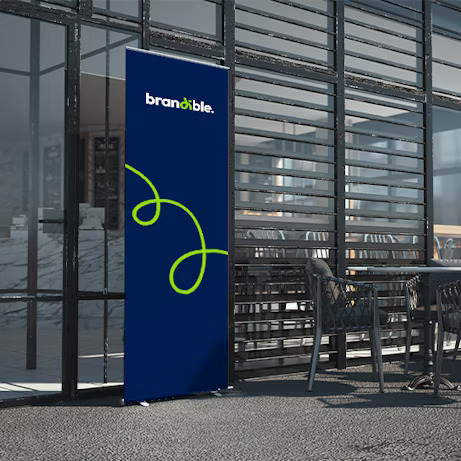 Werbetechnik mit Logo