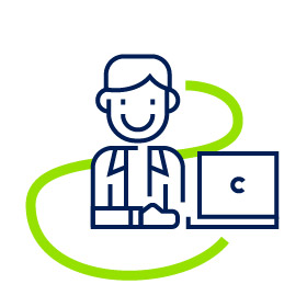 Icon: Empfänger wählt selbst